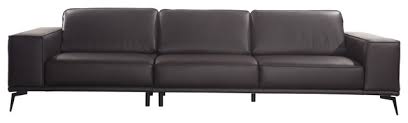 Now from $3,230.00 more sizes available. Accenti Italia Darwin Italian Modern Dark Brown Leather Sofa Midcentury Sofas By Vig Furniture Inc Houzz
