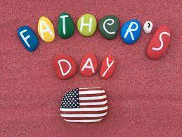 Happy father's day to all the fathers out there who understand the importance of love, encouragement, patience, listening, and lollipops. Father S Day Usa Colored Stones Tribute Stock Photo Bf6042f1 3307 4611 8458 Dd1d7301aa72