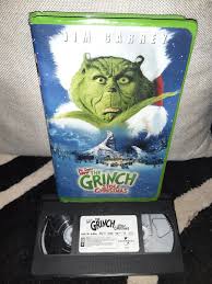 vhs video dr seuss how the grinch