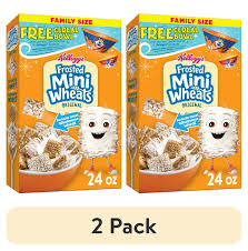 2 pack kelloggs frosted mini wheats