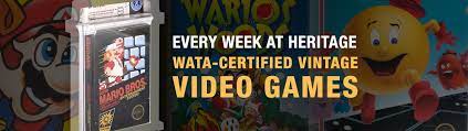Video game stores from the 90s & early 2000's have since all closed down or gone out of business and have become a forgotten. Wata Certified Vintage Video Games Heritage Auctions