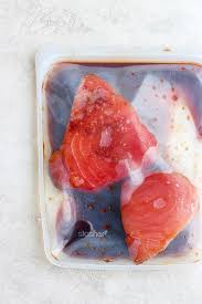 seared ahi tuna with soy marinade