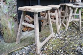 Wooden Stools Rectangular Potting Shed