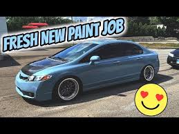Civic Si Gets Fresh New Paint Job And
