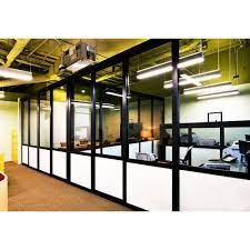 Aluminium Fancy Office Partition At Rs