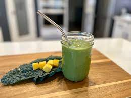 healthy vegan mango kale smoothie king