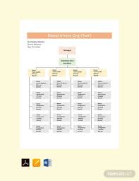 22 Department Chart Templates In Google Docs Word Pages