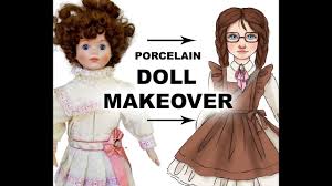 porcelain doll repaint project part