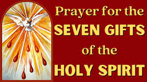 seven gifts of the holy spirit you