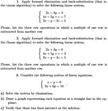 Gauss Algorithm