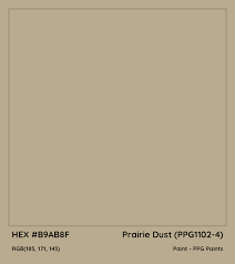 Prairie Dust Ppg1102 4 Paint Color