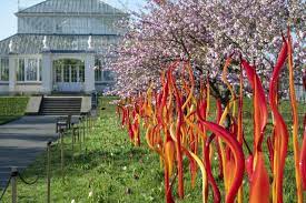 dale chihuly gl sculptures showcased
