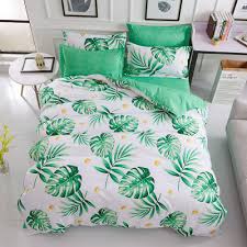 Queen Size Plant Home Bedding Sheet
