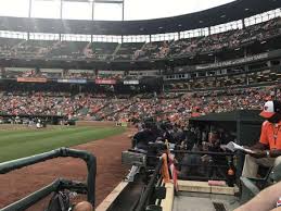 Oriole Park At Camden Yards Section 54 Home Of Baltimore