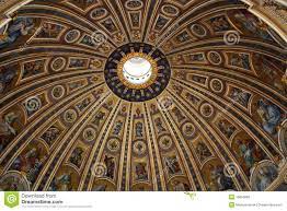 Cathedral is a church in rome. St Peter S Cathedrale In Rome Stock Image Image Of Stadium Religion 16853689