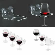 Acrylic Single Wine Glass Holder