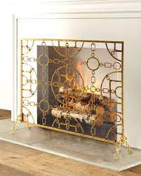 51 Decorative Fireplace Screens To