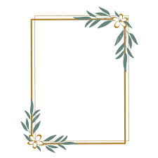 aesthetic frame design for wedding