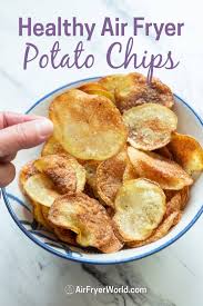 air fryer potato chips recipe crunchy
