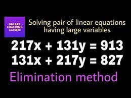 Linear Equations With Two Variables