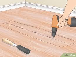how to fix warped bamboo flooring