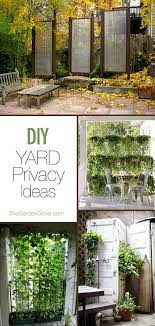 Diy Garden Yard Privacy Ideas