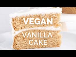 best vegan vanilla cake fluffy