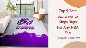sacramento kings rugs for any nba fan