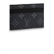 Shop the alexander mcqueen men's collection at neiman marcus. Louis Vuitton Lv Card Wallet Grey Leather Ref 192606 Joli Closet