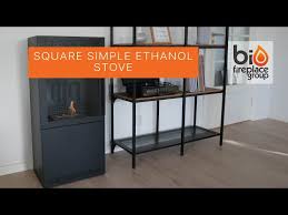 Square Simple Ethanol Stove
