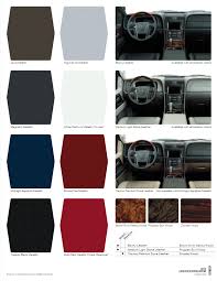 lincoln paint codes and color charts