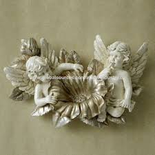 Angel Resin Figurines Wall Plaque