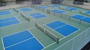 Pickleball is a paddleball sport (similar to a racquet sport) that combines elements of badminton, table tennis, and tennis. Great Falls Pickleball Players Now Have Courts To Play At Jaycee Park