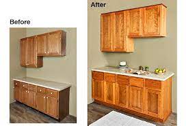 reface cabinets for a new look wood