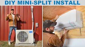 how to install a diy mini split in a
