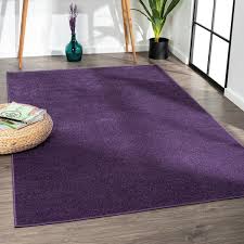 low pile purple 3 ft x 5 ft area rug