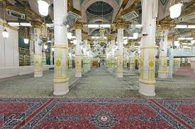 riaz ul jannah in masjid nabawi