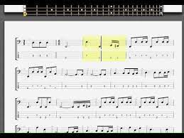 Now i create bass tablatures in guitar pro 6. Metallica Nothing Else Matters Bass Tab Youtube