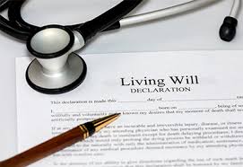 living will with a last will and testament
