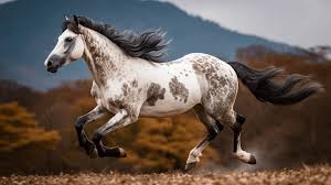 running horse video background