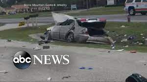 car wreck caught on camera in florida