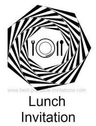 printable lunch invite