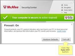 I have windows 10 on my laptop and when i purchased it mcafee was already installed. Linksys Official Support How To Disable Mcafee Securitycenter