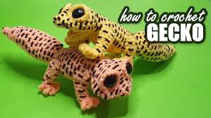 crochet this leopard gecko you