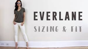 Everlane Try On Sizing Fit