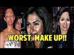 shocking makeup disaster of bollywood