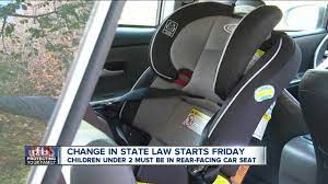 new car seat regulations for kids under