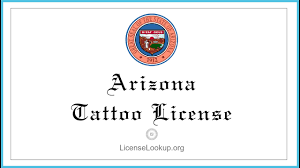 arizona tattoo license what you need