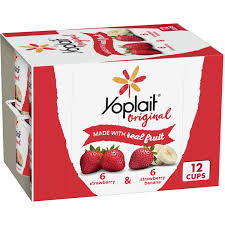 yoplait original low fat yogurt pack