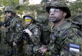 To train with our texas militia: Wary Of Russia Estonian Volunteers Rush To Join Militia Voice Of America English